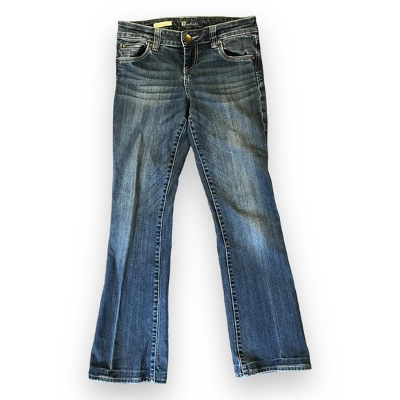 Kut from the Kloth Denim - KUT from the Kloth Women’s Natalie High Rise Bootcut Jeans Size 2 Blue Stretch